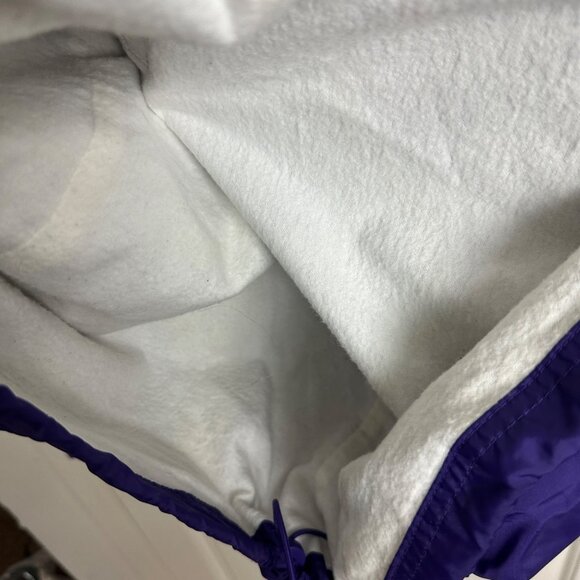 Charles River Apparel Unisex Windbreaker Jacket With Hoodie PURPLE  Size Medium - Picture 15 of 16